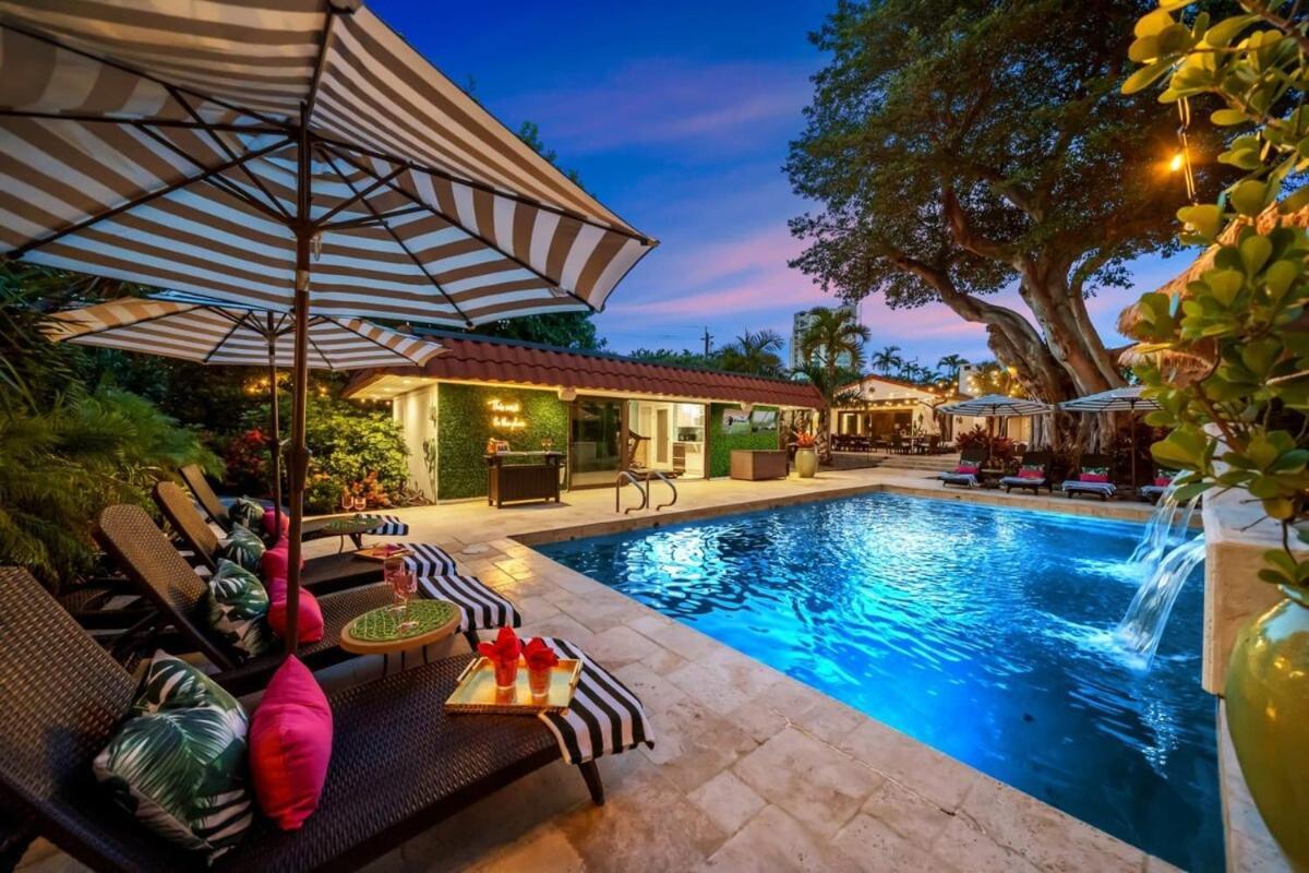 Beach Estate Las Olas Beach Best Location Fort Lauderdale Exterior photo